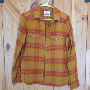 Fjallraven Ovik Heavy Flannel Shirt Womens Small